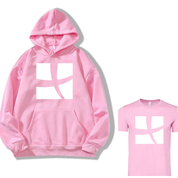 October Go Pink Breast Awareness Bundle Hoodie & Tee Shirt