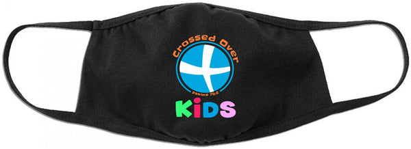 Crossed Over Kids Face Mask